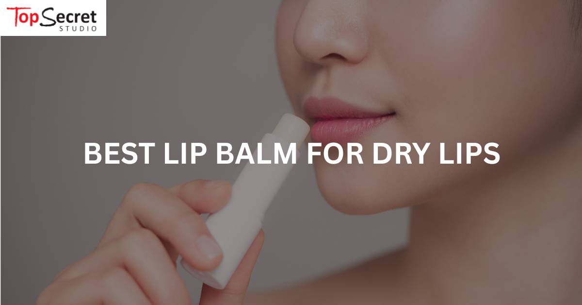 Singapore woman using lips balm on her dry lips