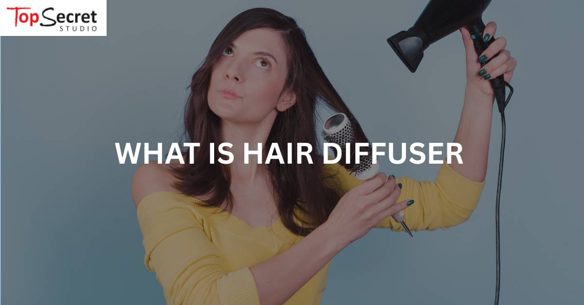 Singapore woman using hair diffuser