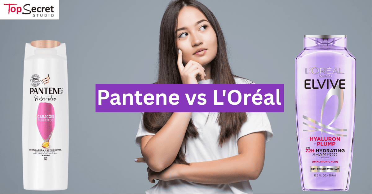 woman comparing pantene or l'oreal for shampoo singapore