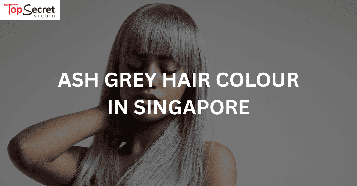 singapore woman with ash grey hair