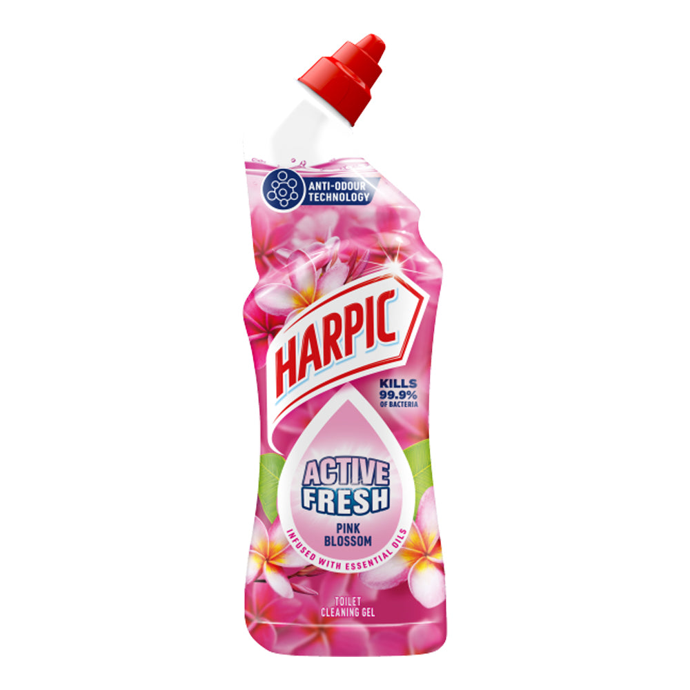 Harpic Toilet Cleaner Active fresh Bathroom Germ-Killing & Stain Removal