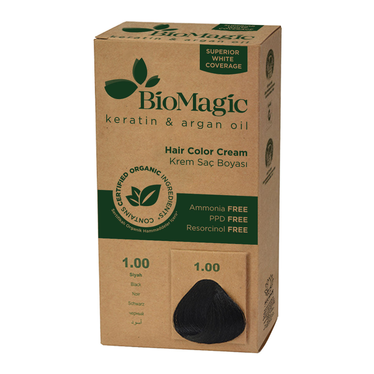 BioMagic Permanent Hair Colour Cream