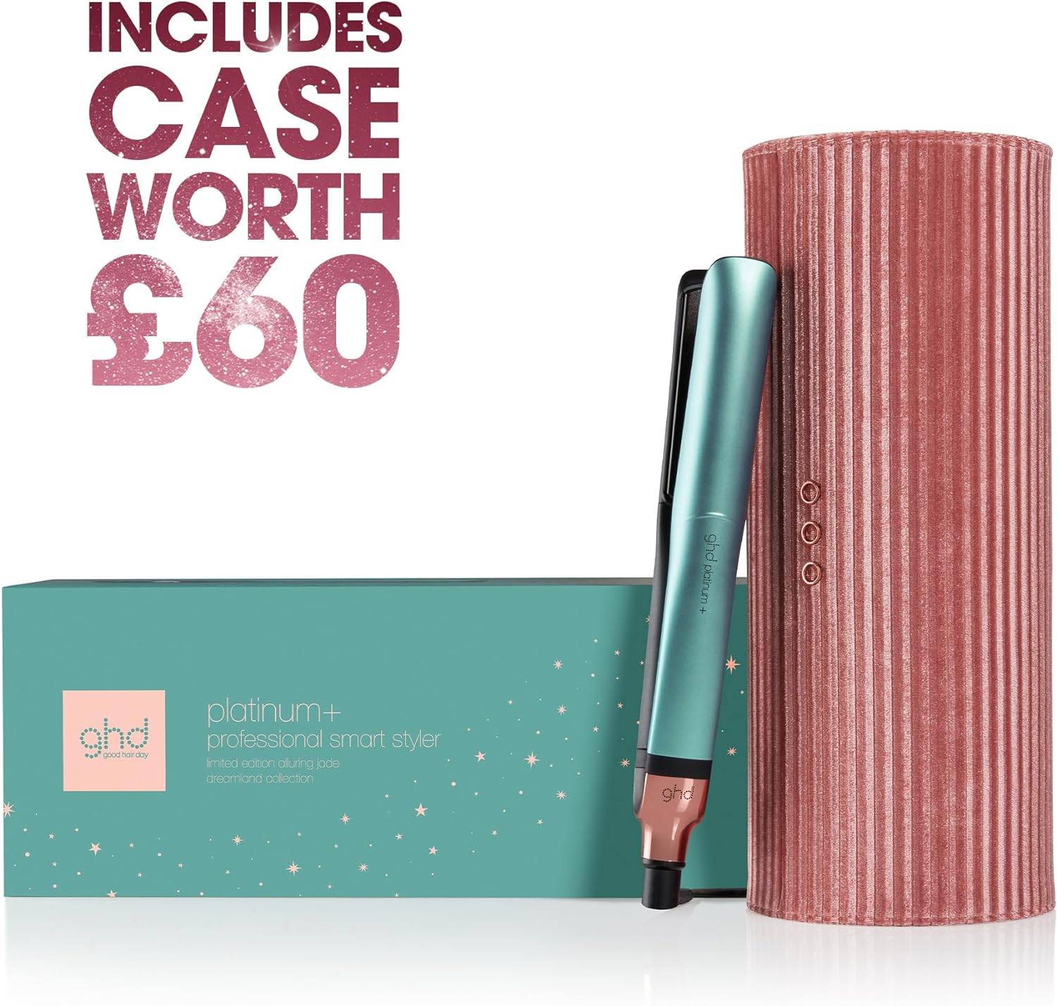 ghd | Platinum+ Hair Straightener In Alluring Jade (Limited Edition) 4