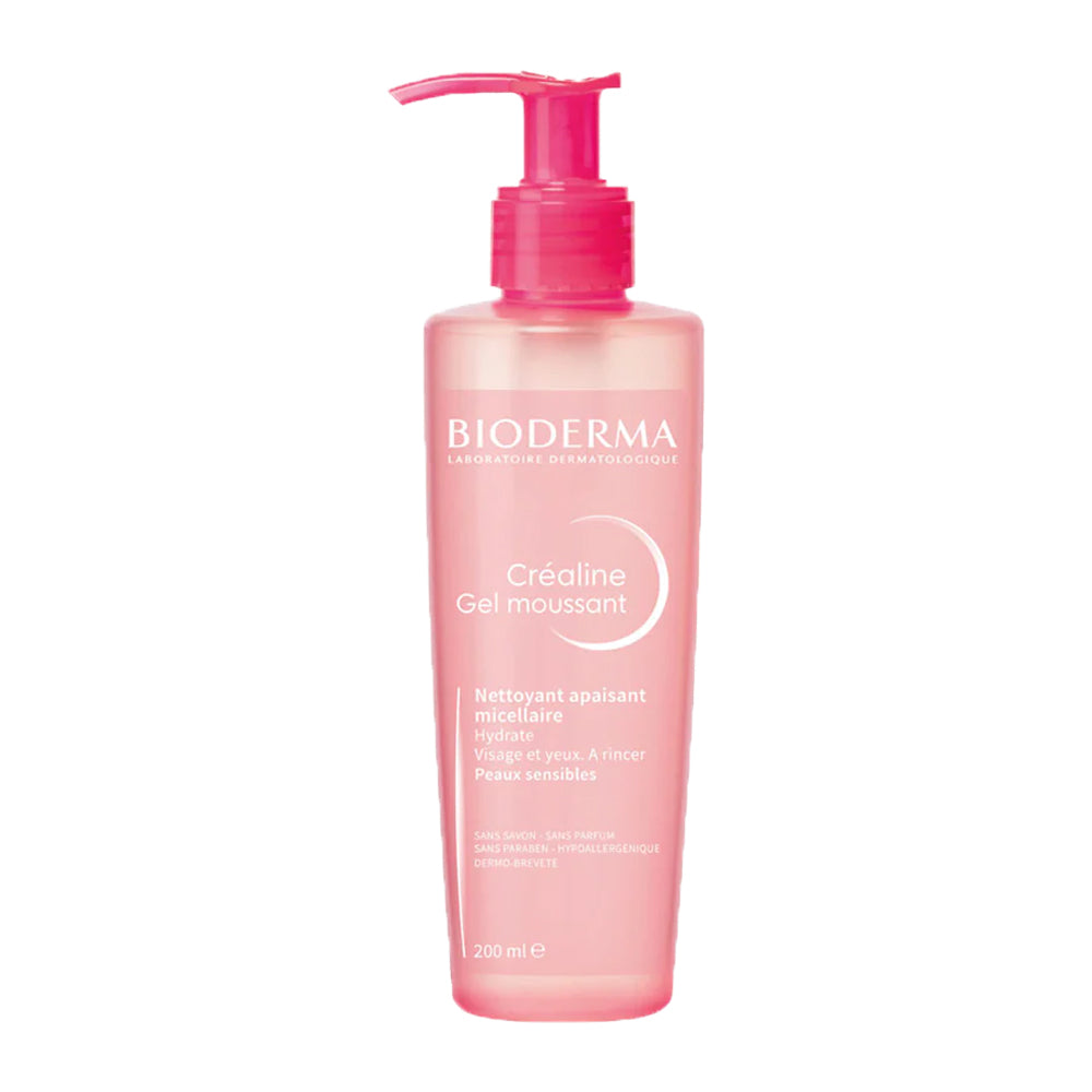 Crealine (Sensibio) Gel Moussant Gentle Soothing Micellar Foaming Gel Cleanser
