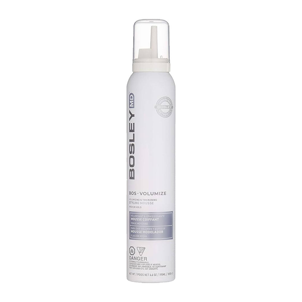 BosleyMD | BosVolumize Volumizing & Thickening Styling Mousse 195ml