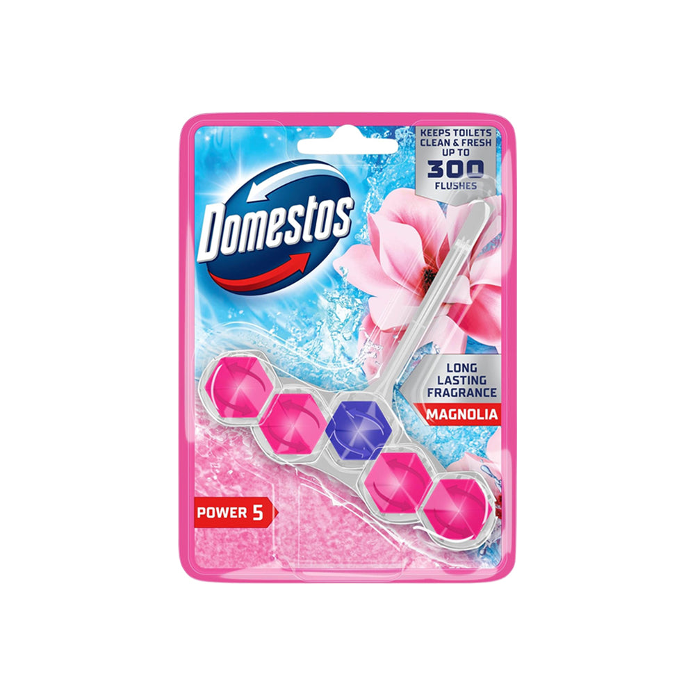 Power 5 Pink Magnolia Toilet Block