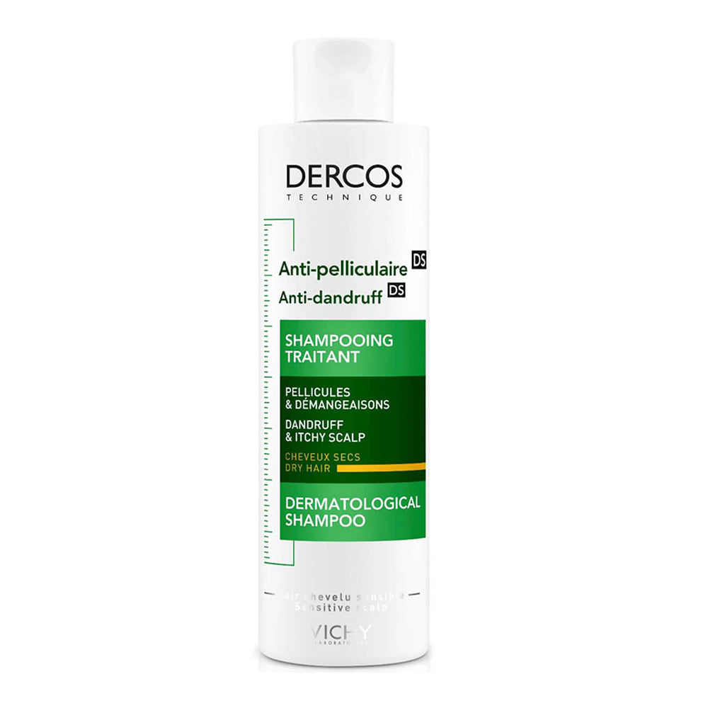 Vichy Dercos | Anti-Dandruff Shampoo 200ml - For Dry Hair