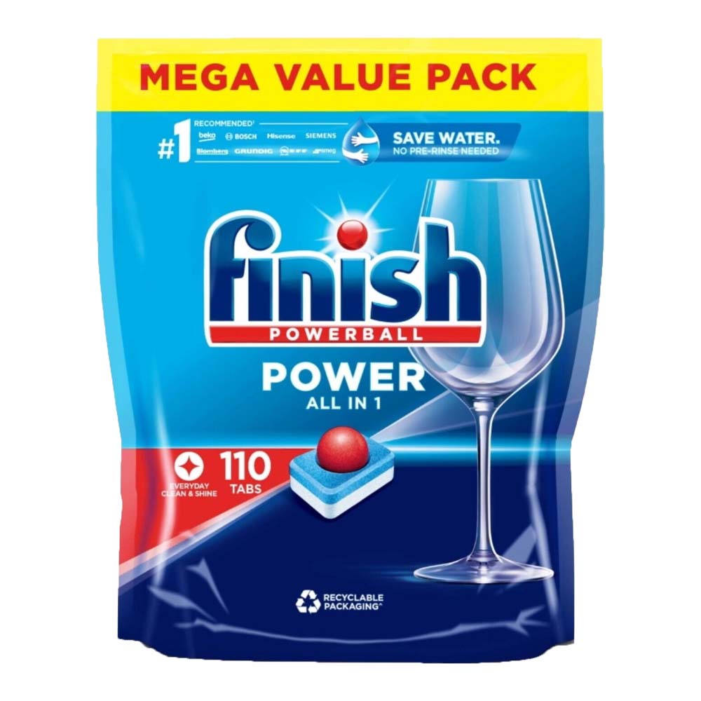 Power All In One Dishwasher Tablets - Regular