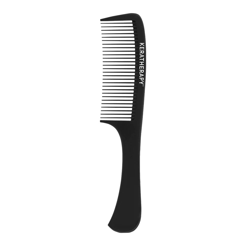 Heat Resistant Carbon Wide Tooth Comb Black