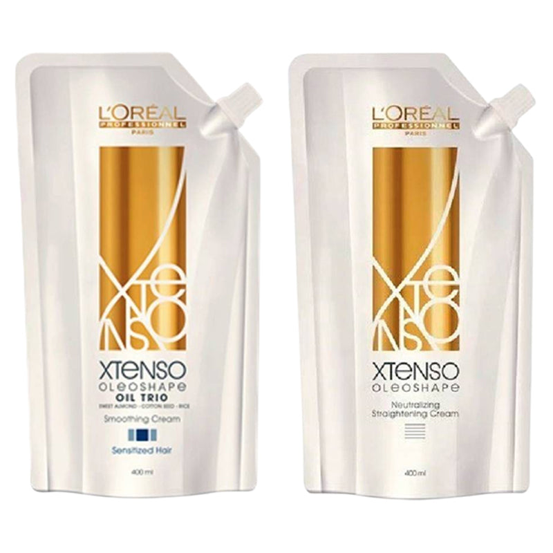 X-Tenso Oleoshape Hair Straightener Set 400ml (Sensitized Hair)