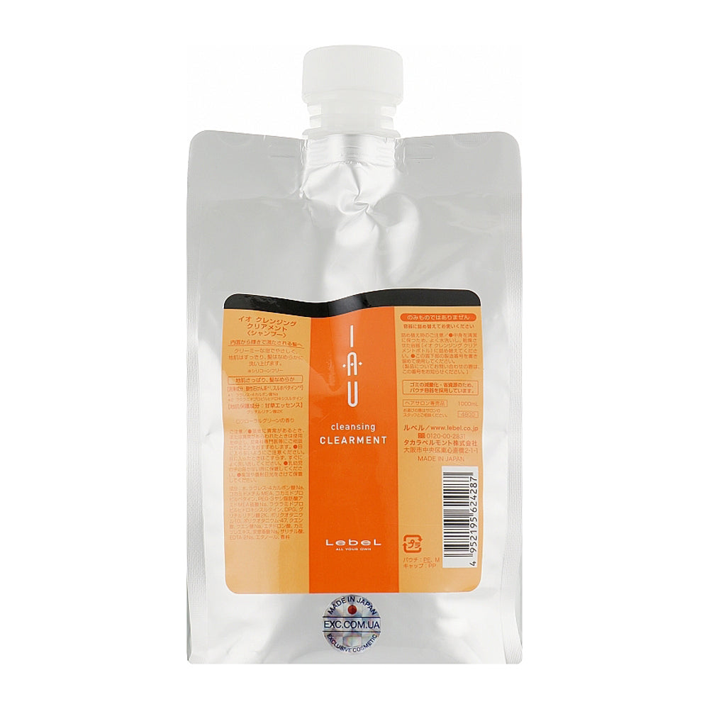 Lebel | IAU Cleansing Clearment Shampoo 1000ml