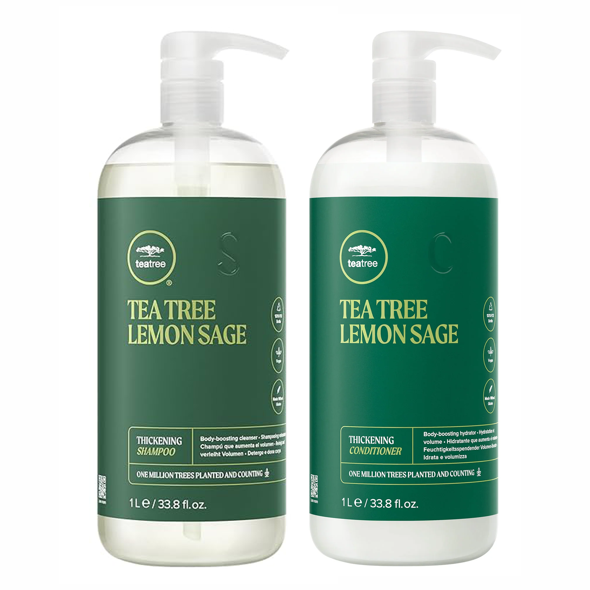 Tea Tree Lemon Sage Thickening Duo 1000ml