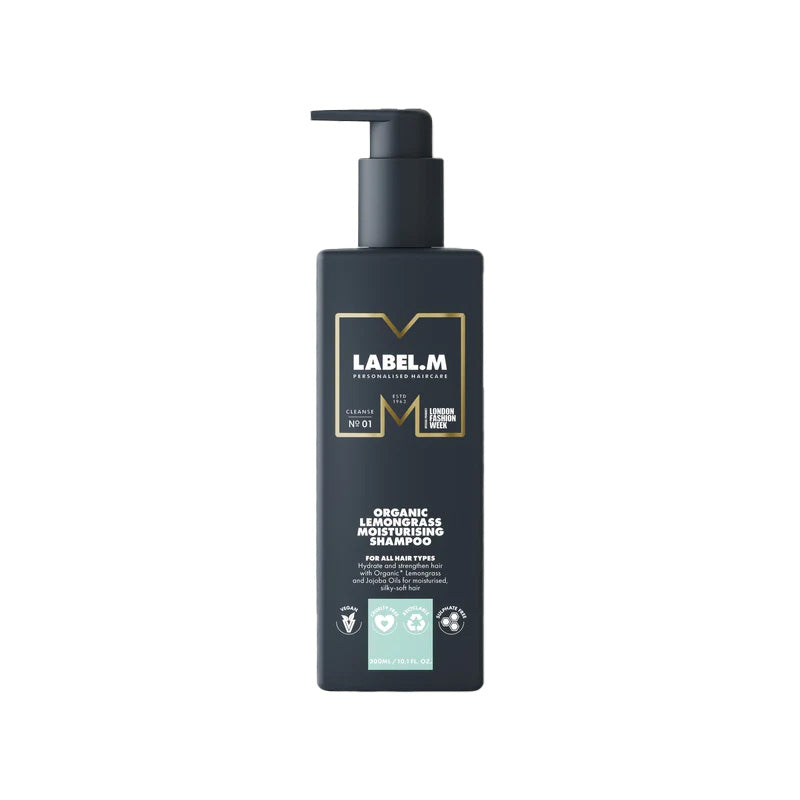 Organic Lemongrass Moisturing Shampoo