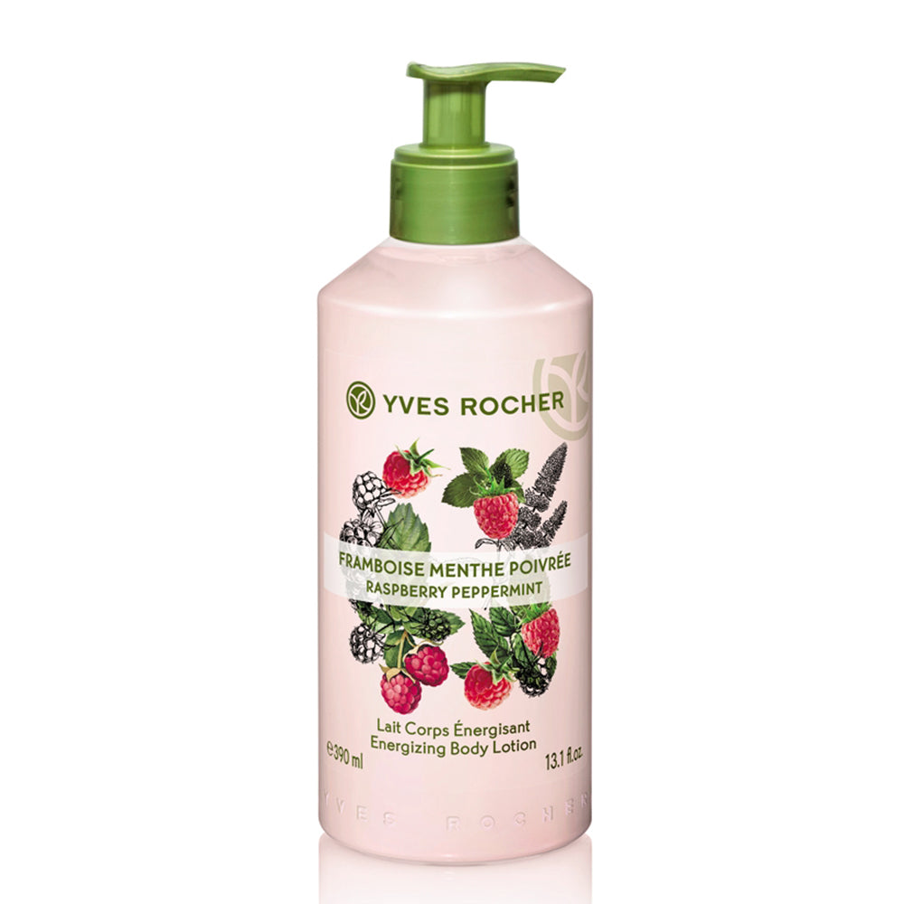 Raspberry Peppermint Energizing Body Lotion