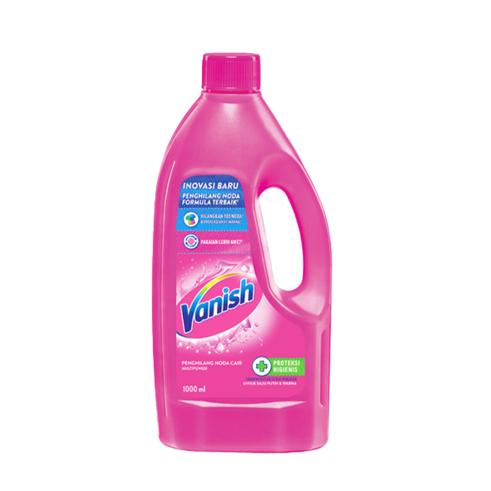 Pink Fabric Stain Remover Liquid