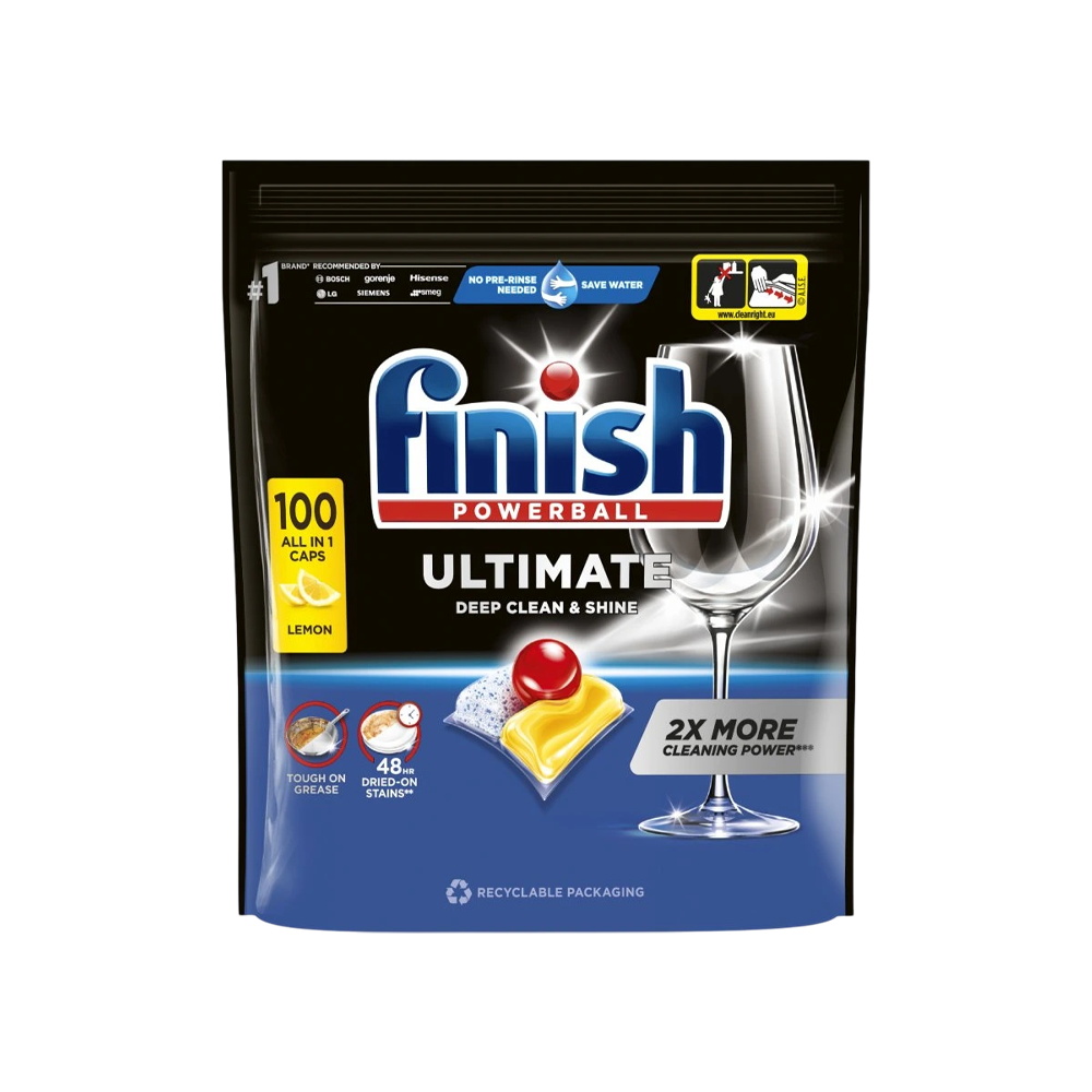 Ultimate All in One Dishwasher Tablets - Lemon