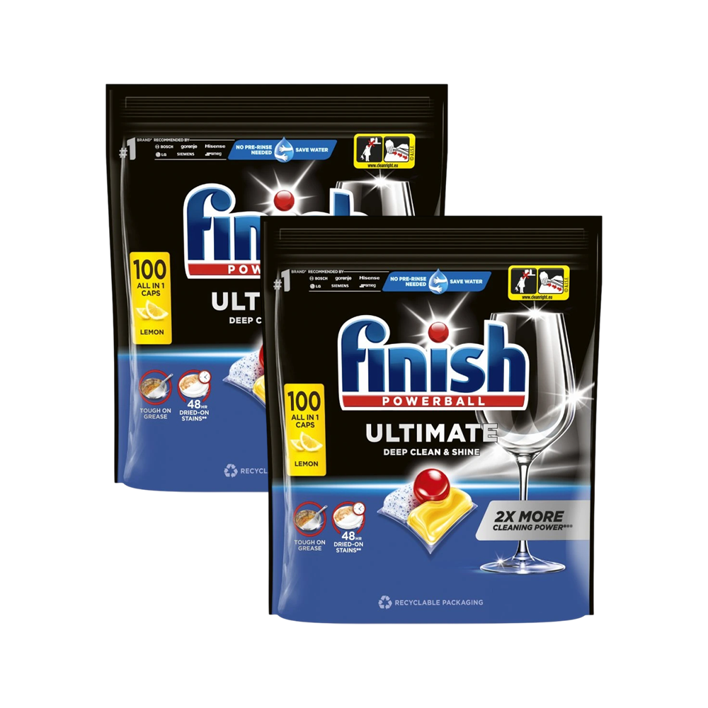 Ultimate All in One Dishwasher Tablets - Lemon