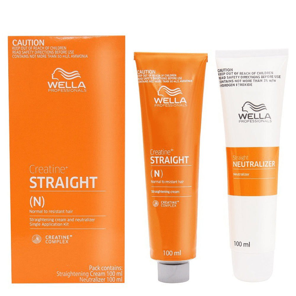 Permanent straightening outlet cream