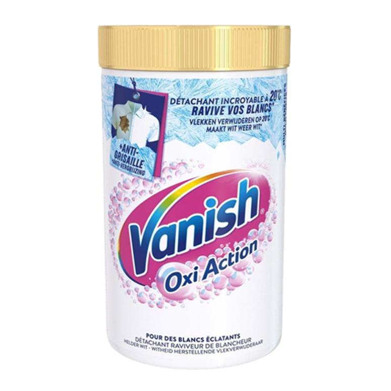 Gold Oxi Action Fabric Stain Remover Powder - Crystal White