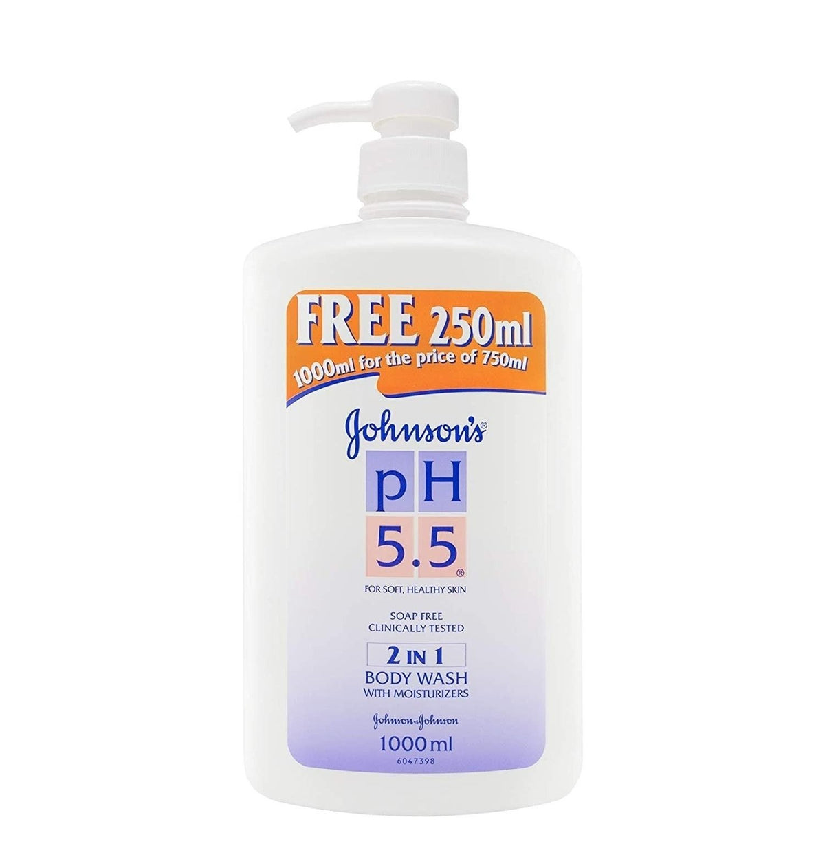 pH 5.5 2-in-1 Body Wash with Moisturizers