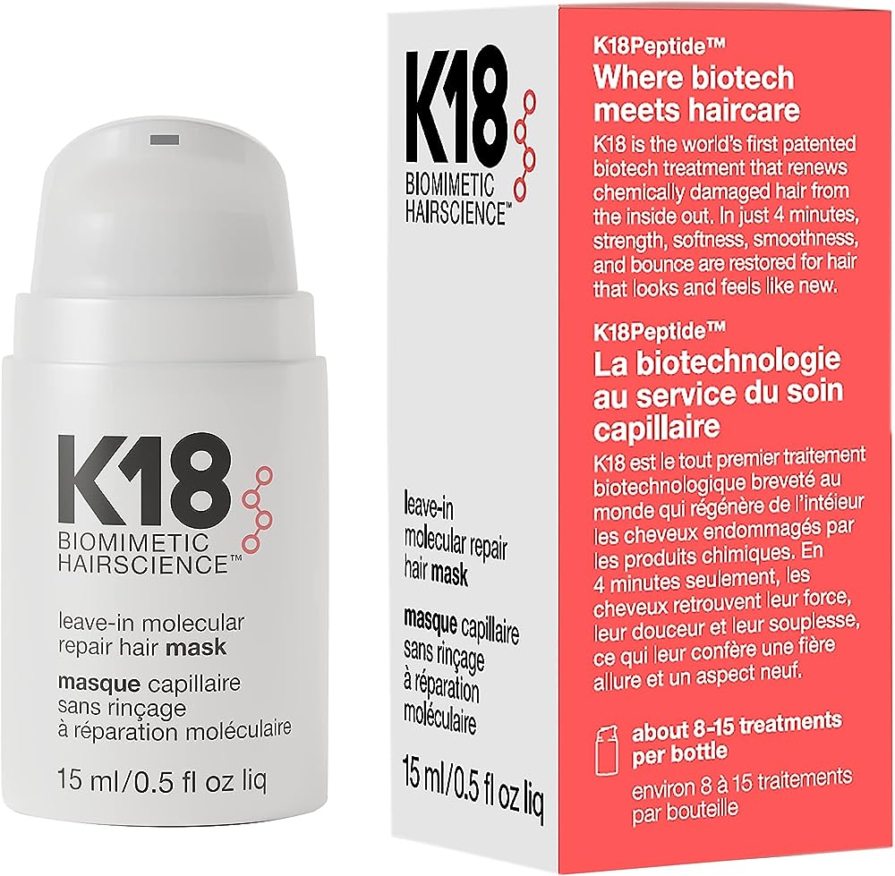 K18 | Leave-In Molecular Repair Hair Mask 15ml