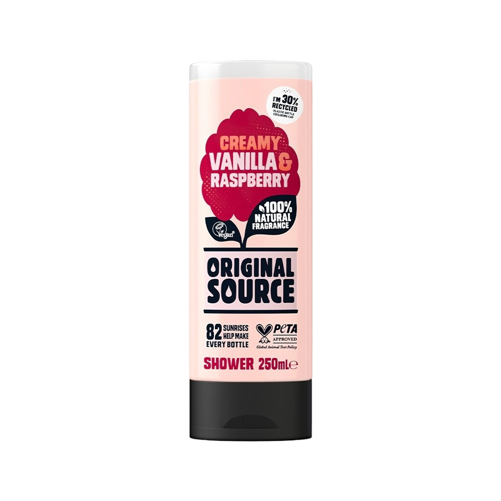 Shower Gel Vanilla Milk & Raspberry