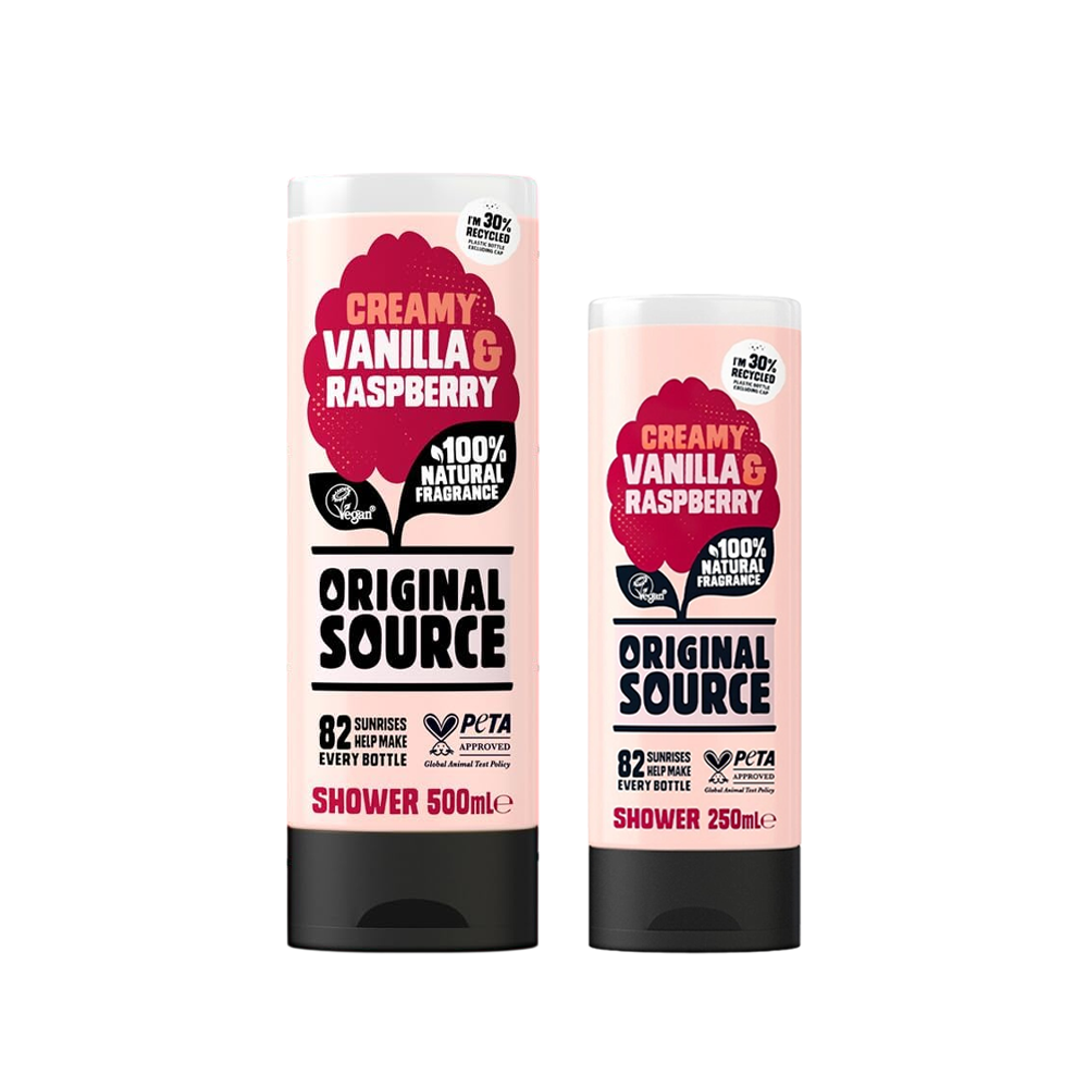 Shower Gel Vanilla Milk & Raspberry