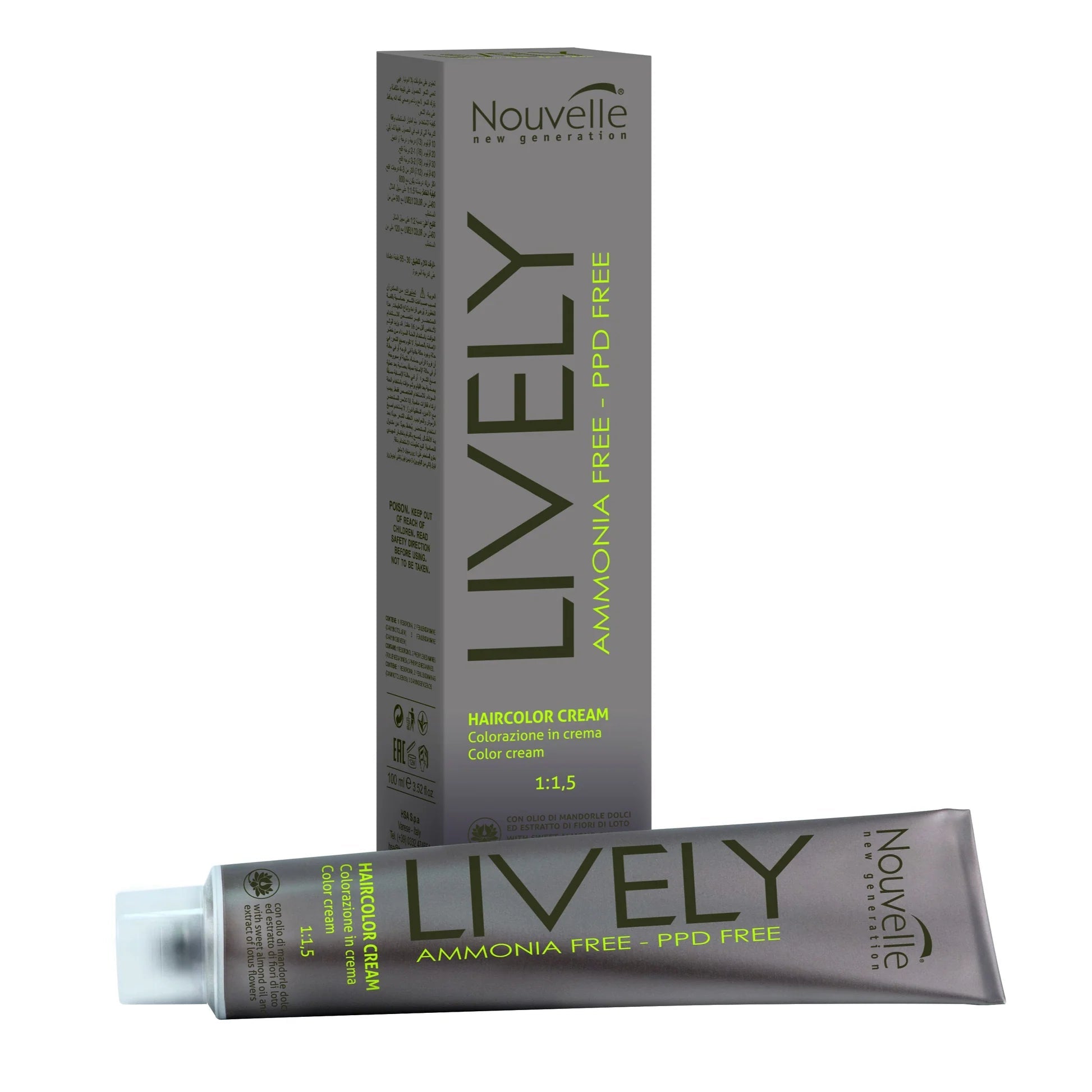 LIVELY Ammonia Free and PPD Free Hair Dye