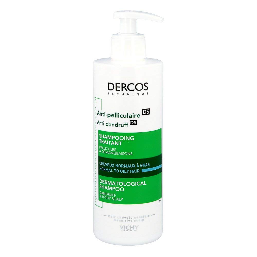Vichy Dercos | Anti-Dandruff Shampoo 200ml - For Normal To Oily Hair 390ml