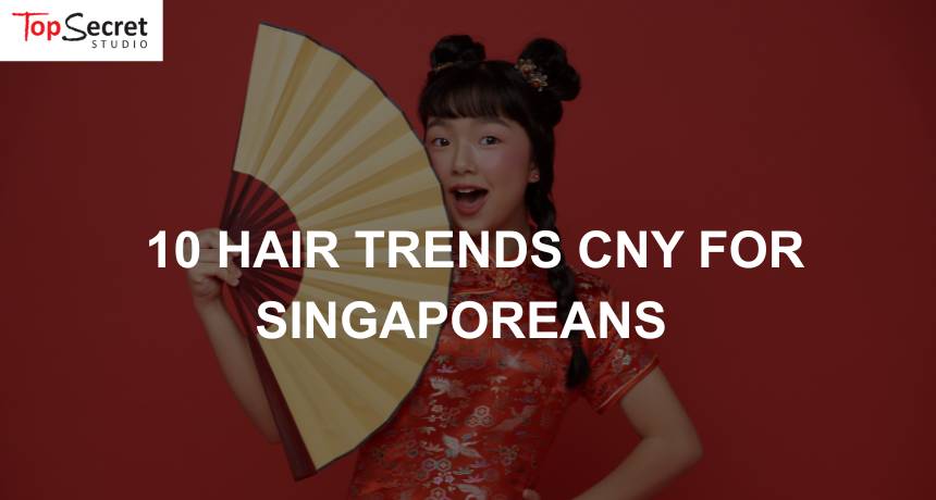 cny woman with hair style