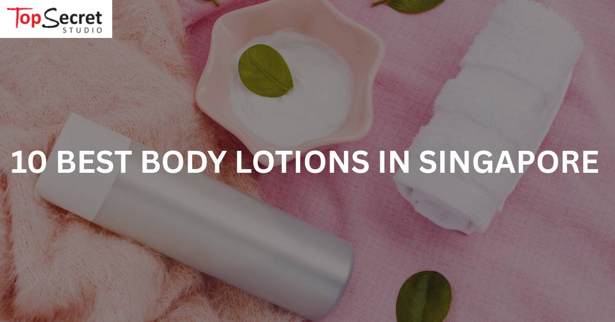 body lotion on top of a pink towel
