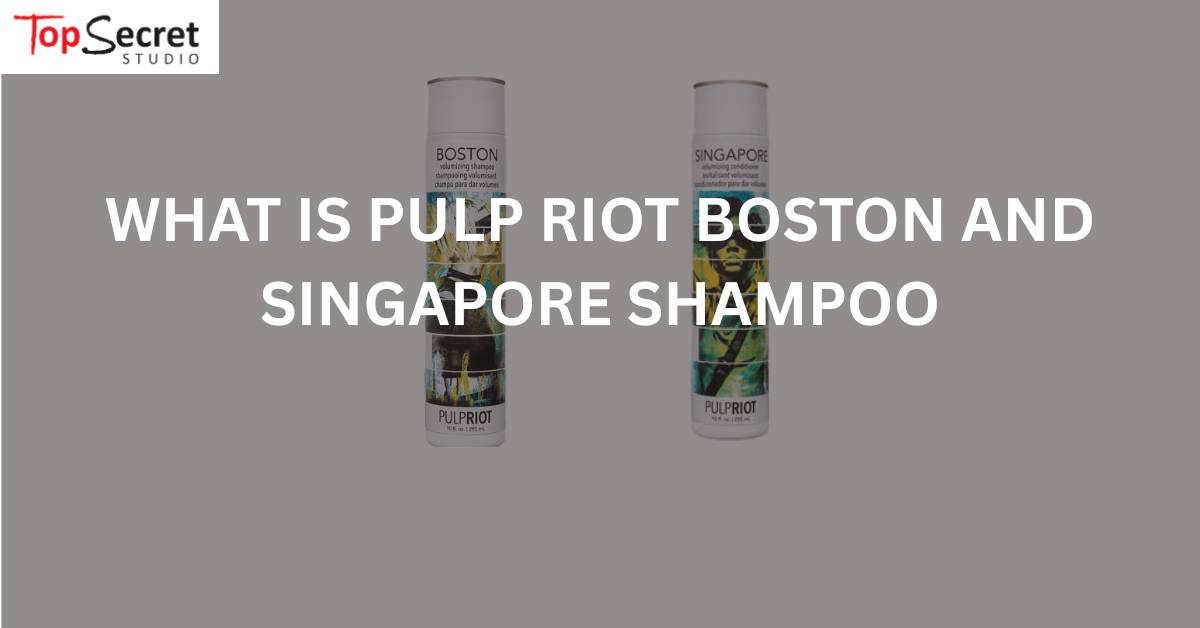 Pulp riot boston and singapore shampoo