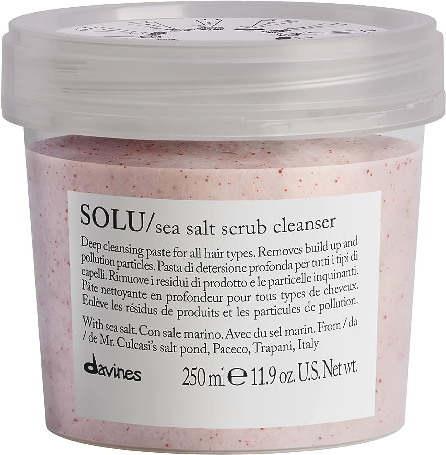 Essential Haircare Solu Sea Salt Scrub Cleanser