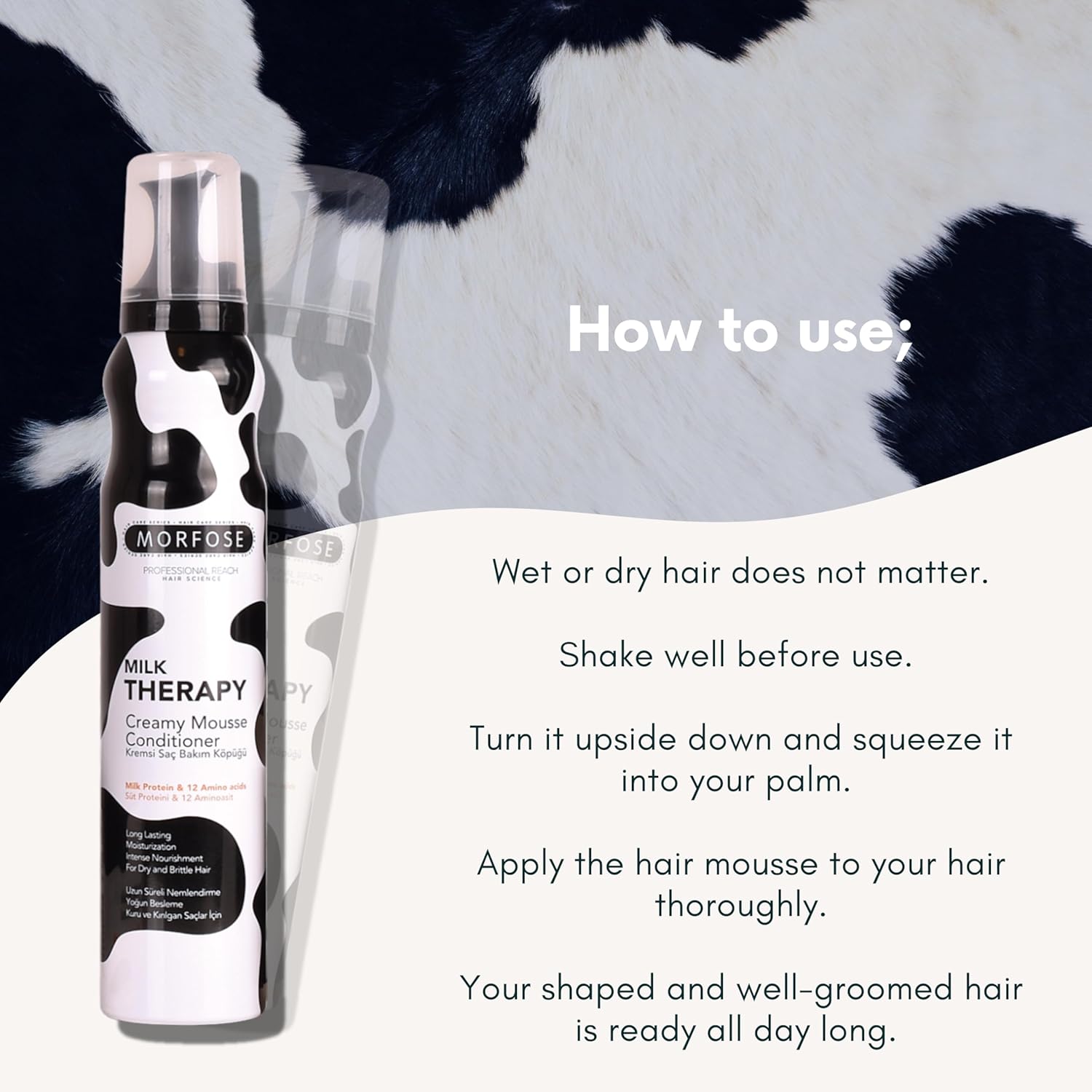 Milk Therapy Creamy Hair Mousse Conditioner