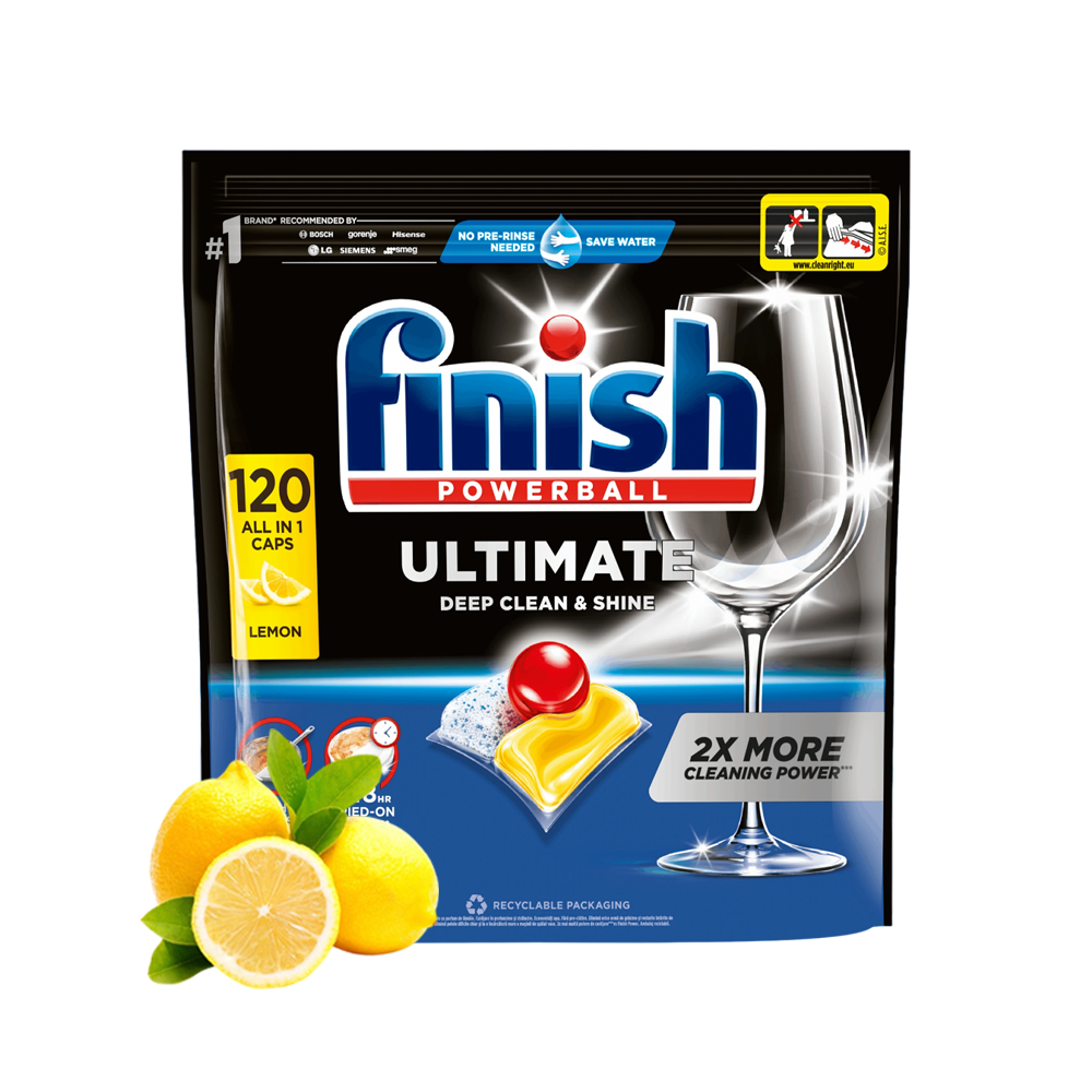 Ultimate All in One Dishwasher Tablets - Lemon
