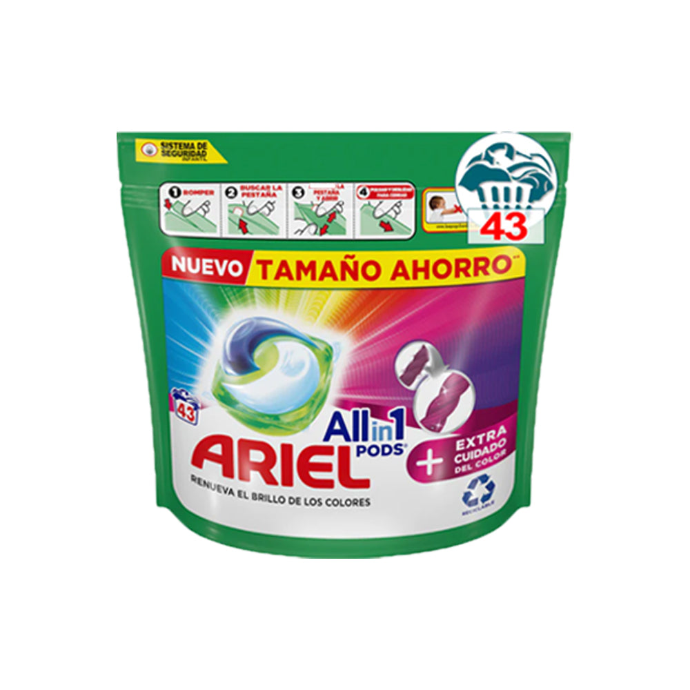 Airel | All In One Washing Pods Laundry Detergent Capsule - Colour