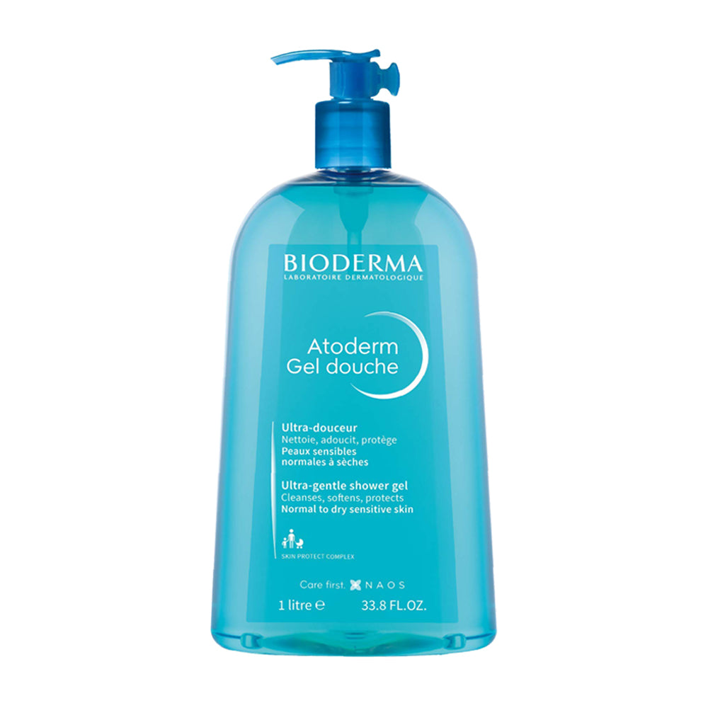 Bioderma | Atoderm Gel Douche | Ultra-Gentle Shower Gel for Sensitive Skin 1 Litre