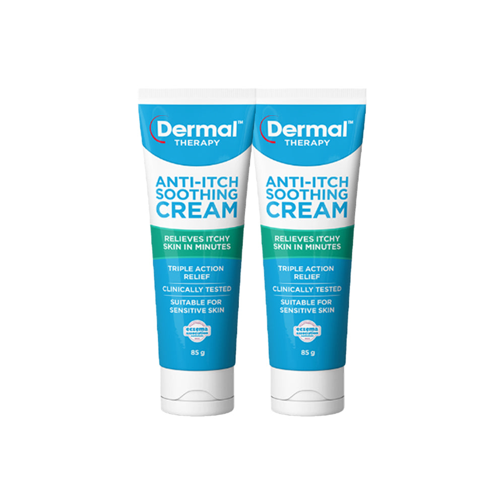 Dermal Therapy | Anti-Itch Soothing Cream Triple Action Relief 85g x 2