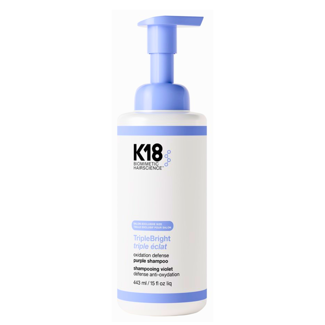 K18 | TripleBright oxidation defense purple shampoo