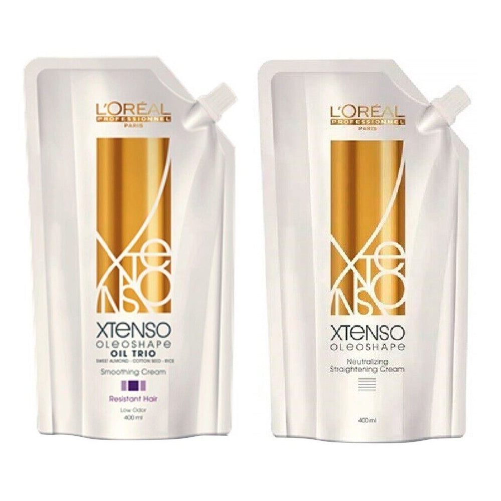 X-Tenso Oleoshape Hair Straightener Set 400ml (Resistant Hair)