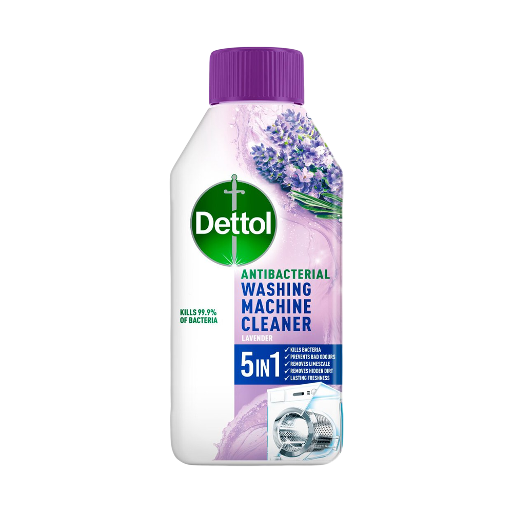 5-in-1 Antibacterial Washing Machine Cleaner Lavender