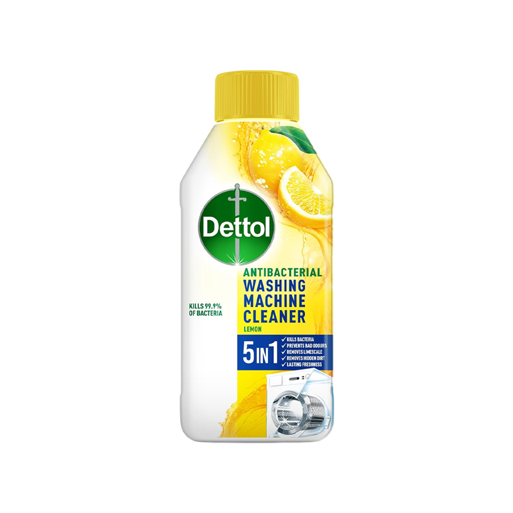 5-in-1 Antibacterial Washing Machine Cleaner Lemon