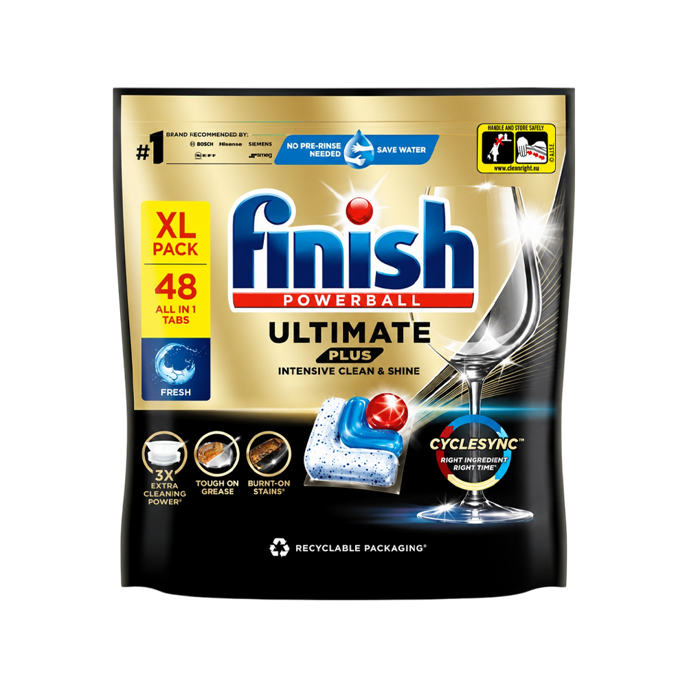 Ultimate Plus All In One Dishwasher Tablets - Regular