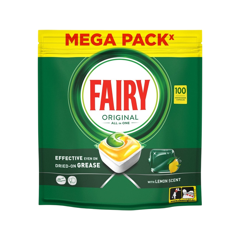 Original All in One Dishwasher Capsules (Lemon)