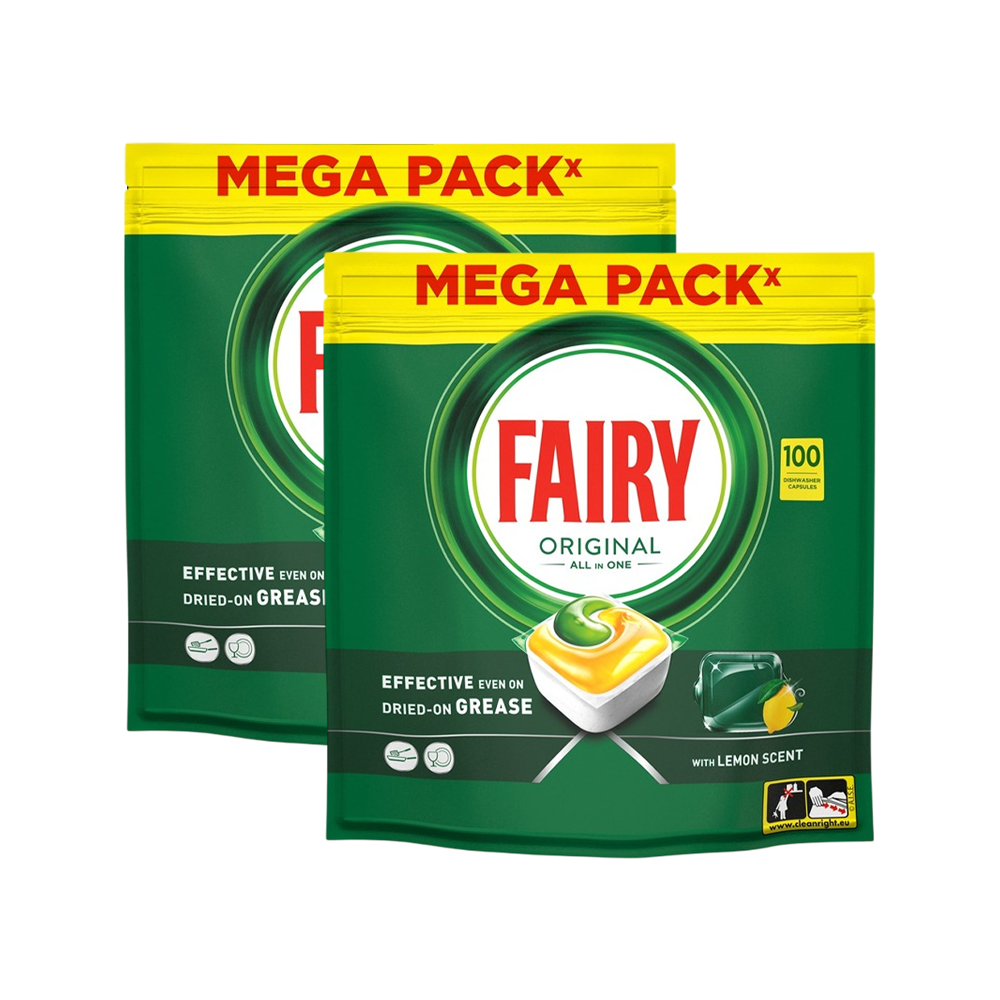 Original All in One Dishwasher Capsules (Lemon)