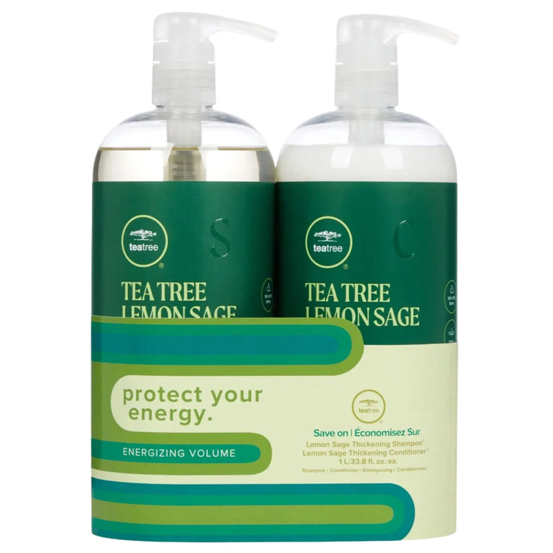 Tea Tree | Lemon Sage Thickening Duo