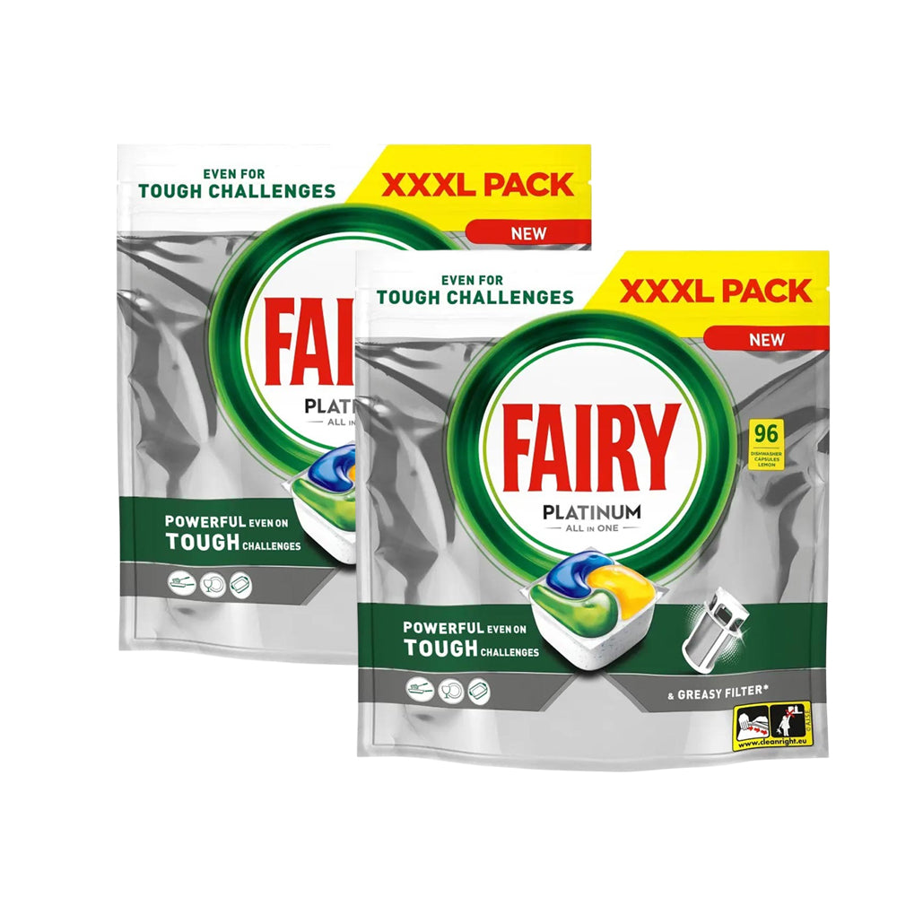 Platinum All in One Dishwasher Capsules (Lemon)