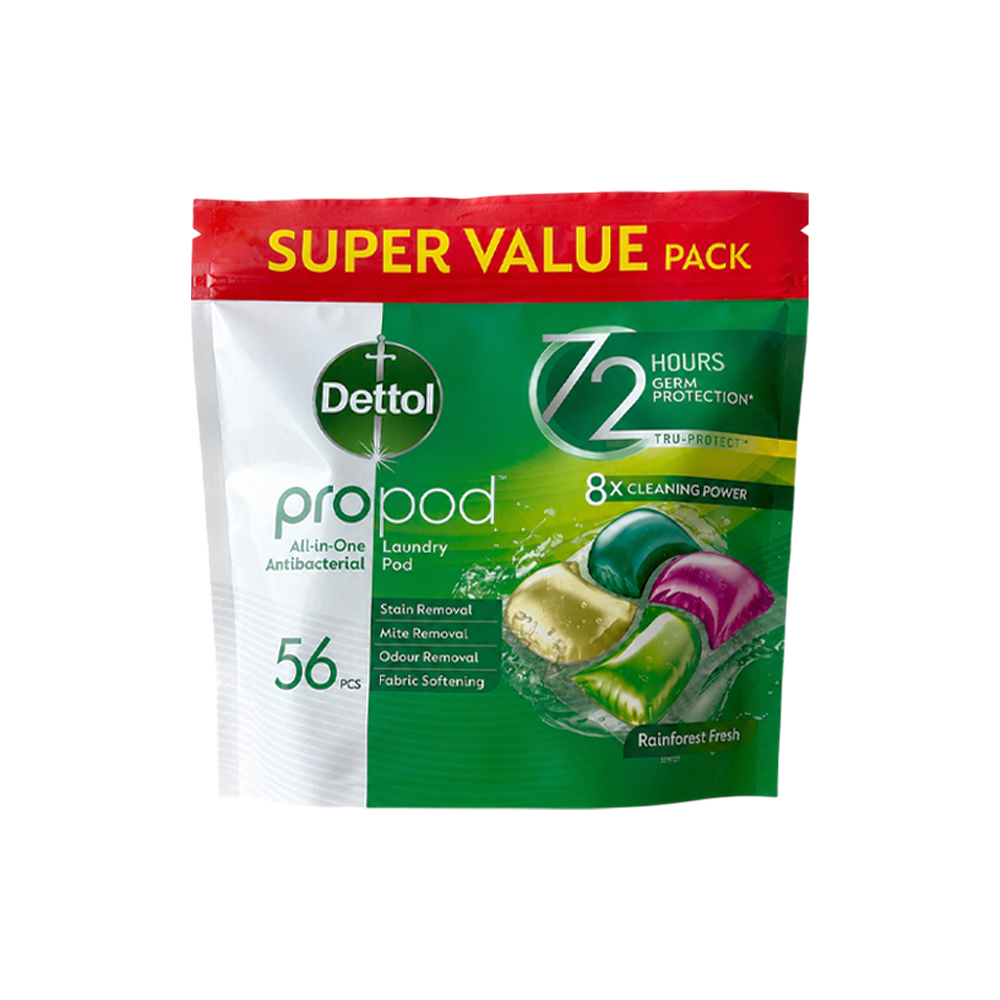 Propod All-in-One Antibacterial Laundry Pod - Rainforest Fresh