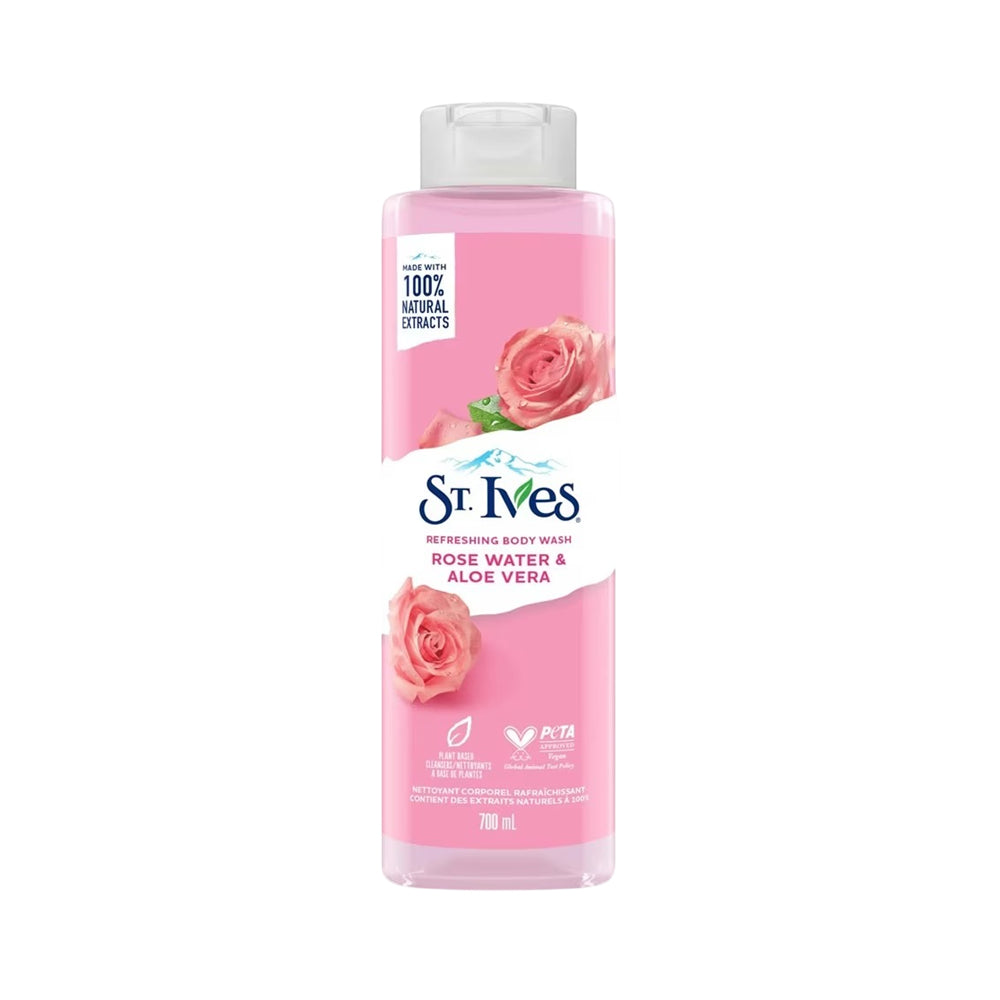 Body Wash Rose Water & Aloe Vera