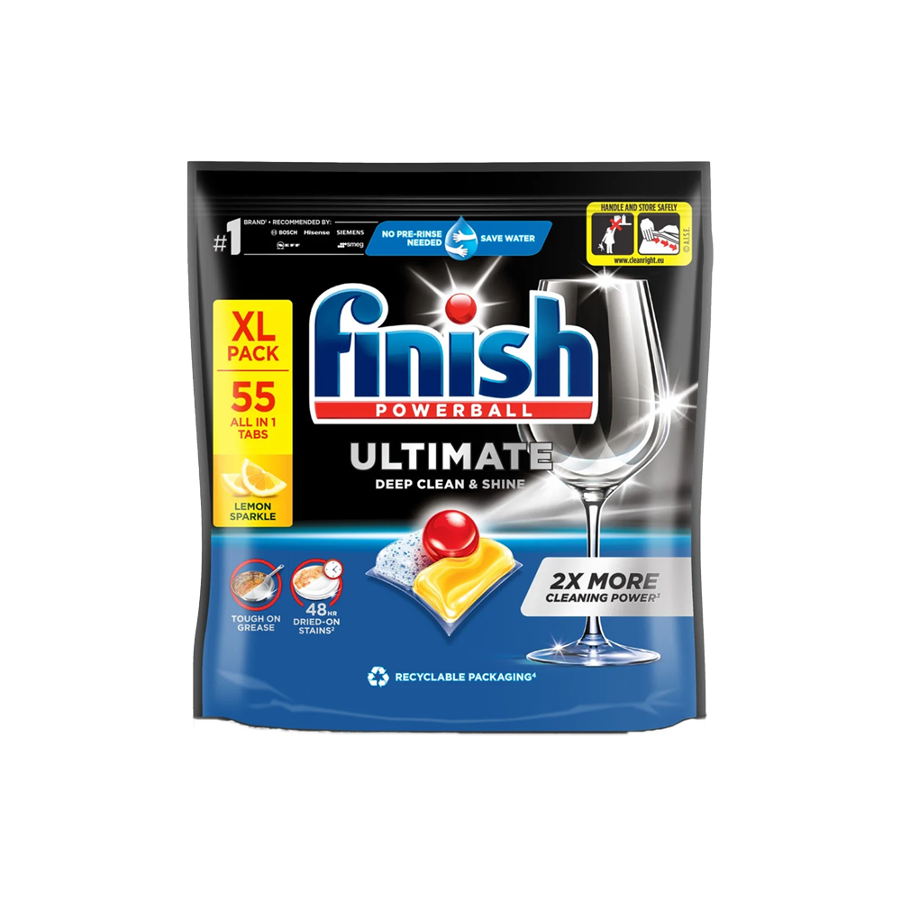 Ultimate All in One Dishwasher Tablets - Lemon